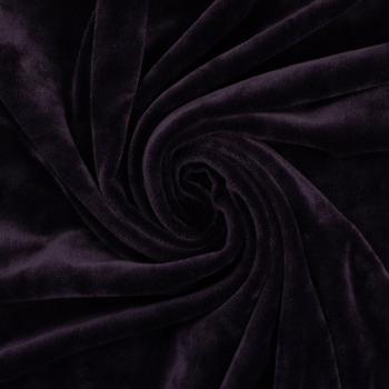 Samt Aubergine "Kelz" von Swafing